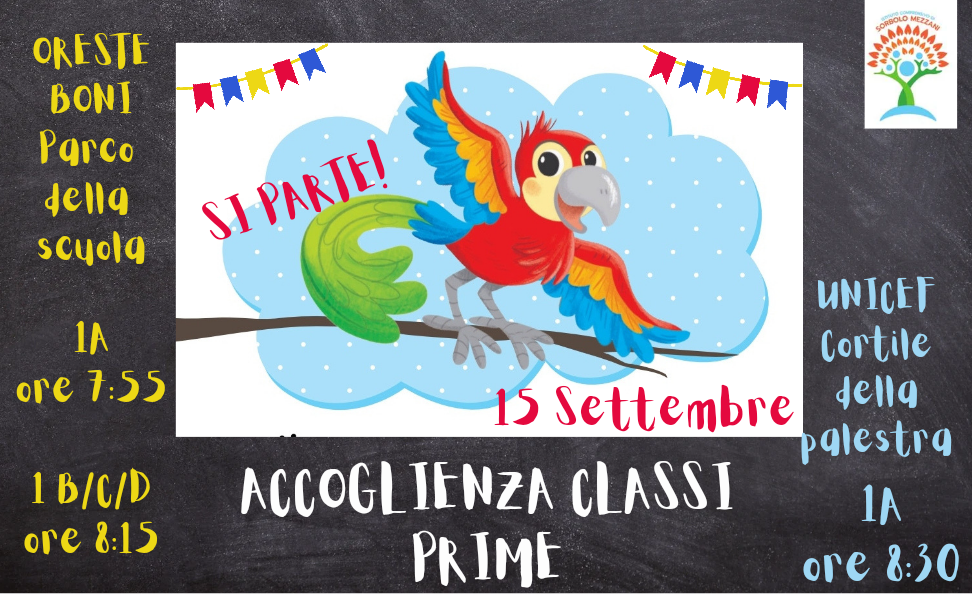 Accoglienza classi prime Scuola Primaria